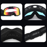 Motorcycle Dirt Bike Goggles Windproof ATV Riding Ski Racing Glasses