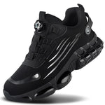 Safety Shoes with Steel Toe Top, Puncture Proof Work Men Women Non-Slip Fashion Sneakers Daily Wear