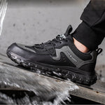 Steel Toe Shoes for Men Women Lightweight Puncture Proof Work Comfortable for Construction Industrial Safety Sneakers