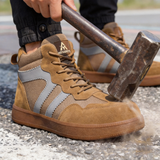 Steel Toe Shoes for Men Women Composite Toe Safety Work Boots Industrial Protective Non Slip Industrial Air Cushion Tennis Sneakers
