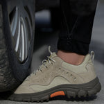 Steel Toe Sneakers for Men Women Comfortable Lightweight Composite Work Shoes Cushion Indestructible Construction