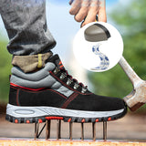 Safety Shoes for Men Women Outdoor Protection Steel Toe Sneakers Waterproof Non Slip Resistance Construction Boots