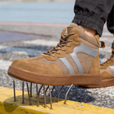 Steel Toe Shoes for Men Women Composite Toe Safety Work Boots Industrial Protective Non Slip Industrial Air Cushion Tennis Sneakers