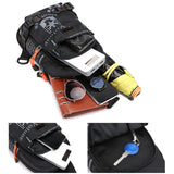 Crossbody Sling Backpack Multipurpose Bag Travel Hiking Chest Daypack