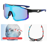 Sports Sunglasses for Men Women, UV400 Protection Sun Glasses for Cycling Running