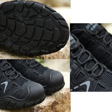 Steel Toe Shoes for Men Women, Breathable Safety Work Footwear with Durable Soft Sole, Comfort Puncture-Resistant Sneakers for Industrial