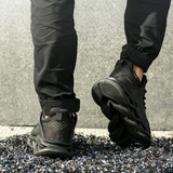Men's Work Shoes Lightweight Indestructible Composite Toe Safety Breathable Industrial Construction Casual Working Sneakers