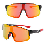 Polarized Sports Sunglasses for Men Women, UV Protection Half Frame Comfortable for Running Cycling Driving