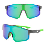 Polarized Sports Sunglasses for Men Women, UV Protection Half Frame Comfortable for Running Cycling Driving