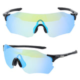 Polarized Sports Sunglasses for Men Women Youth Baseball Cycling Running Softball Biking Glasses