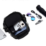 Sling Backpack Crossbody Sling Bag for Men, Chest Bag Daypack Fanny Pack Cross Body Bag for Outdoors Hiking Traveling