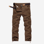 Men's Tactical Cargo Pants Lightweight Outdoor Hiking Work Casual Trousers