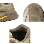 Steel Toe Shoes for Women Lightweight Safety Sneakers Air Cushion Comfortable Slip Resistant Indestructible Men Puncture Proof Work Shoe