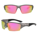 Sports Sunglasses for Men Women, UV400 Protection Sun Glasses for Cycling Running