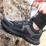 Steel Toe Shoes for Men Women Lightweight Puncture Proof Work Comfortable for Construction Industrial Safety Sneakers
