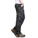 Men's Lightweight Tactical Pants Ripstop Military Cargo Pants Workout Outdoor Hiking Work Pants with 8 Pockets