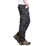 Men's Lightweight Tactical Pants Ripstop Military Cargo Pants Workout Outdoor Hiking Work Pants with 8 Pockets