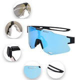 Polarized Cycling Sports Sunglasses, UV400 Running Fishing Softball Biking Baseball Glasses for Men Women Youth