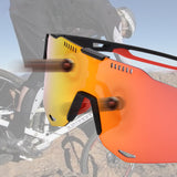 Polarized Cycling Sports Sunglasses, UV400 Running Fishing Softball Biking Baseball Glasses for Men Women Youth