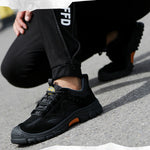 Steel Toe Sneakers for Men Women Comfortable Lightweight Composite Work Shoes Cushion Indestructible Construction
