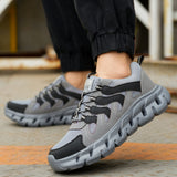 Steel Toe Shoes for Men Women Lightweight Breathable Safety Sneakers Comfortable Non Slip Work Tennis Indestructible Construction