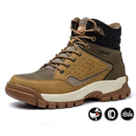 Steel Toe Boots for Men Indestructible Breathable High Top Work Lightweight Safety Shoes Non Slip Work Industry Construction