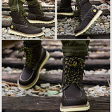 Work Boots for Men Steel Toe Safety Shoes Puncture Resistant Lightweight Industrial Construction