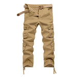 Men's Tactical Cargo Pants Lightweight Outdoor Hiking Work Casual Trousers