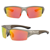 Sports Sunglasses for Men Women, UV400 Protection Sun Glasses for Cycling Running