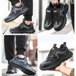Steel Toe Shoes for Men Women Lightweight Puncture Proof Work Comfortable for Construction Industrial Safety Sneakers