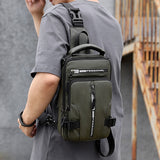 Sling Bag for Women Men Crossbody Backpack Fanny Packs Chest Daypack for Travel Hiking Cycling