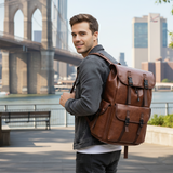 Stylish Laptop Backpack for Men Purse College Daypack Work Travel Bag