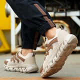 Steel Toe Shoes for Men Women Lightweight Breathable Safety Sneakers Comfortable Non Slip Work Tennis Indestructible Construction