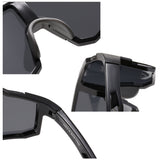 Polarized Sports Sunglasses for Men Women, UV Protection Half Frame Comfortable for Running Cycling Driving