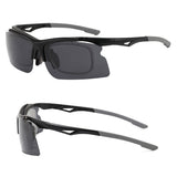 Polarized Sports Sunglasses for Men Women Youth Baseball Cycling Running Softball Biking Glasses