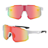 Sports Sunglasses for Men Women, UV400 Protection Sun Glasses for Cycling Running