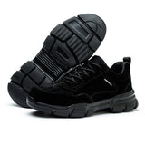 Steel Toe Shoes for Men and Women Comfortable Lightweight Puncture Resistant Safety Footwear Work Sneakers for Construction Warehouse Jobs