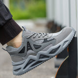 Steel Toe Shoes for Men Lightweight Comfortable Non Slip Work Women Puncture Proof Safety Sneakers for Industrial Construction & Daily Life