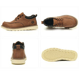 Steel Toe Shoes for Men Comfortable Lightweight Work Composite Safety Sneakers Men's Slip Resistant Indestructible Construction