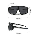 Sports Baseball Cycling Polarized Sunglasses for Men Women Youth UV400 Protection Running