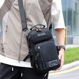 Sling Backpack Crossbody Sling Bag for Men, Chest Bag Daypack Fanny Pack Cross Body Bag for Outdoors Hiking Traveling