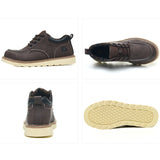 Steel Toe Shoes for Men Comfortable Lightweight Work Composite Safety Sneakers Men's Slip Resistant Indestructible Construction