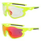 Polarized Sports Sunglasses for Men Women UV400 Protection Sun Glasses for Baseball Running Cycling Fishing