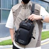 Sling Backpack Crossbody Sling Bag for Men, Chest Bag Daypack Fanny Pack Cross Body Bag for Outdoors Hiking Traveling