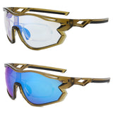 Polarized Sports Sunglasses for Men Women UV400 Protection Sun Glasses for Baseball Running Cycling Fishing