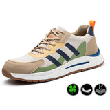 Steel Toe Shoes for Men Indestructible Work Safety Lightweight Sneakers Women Puncture Proof Non Slip Composite