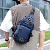 Sling Backpack Crossbody Sling Bag for Men, Chest Bag Daypack Fanny Pack Cross Body Bag for Outdoors Hiking Traveling
