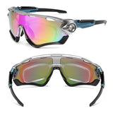 Polarized Sports Sunglasses for Men and Women, Fishing Cycling Mountain Bike Baseball Glasses with UV Protection
