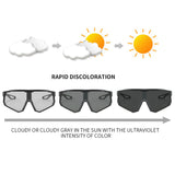 Polarized Sports Sunglasses for Men and Women, Fishing Baseball Running Cycling Mountain Sun Glasses UV Protection