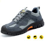 Steel Toe Sneakers for Men Women Comfortable Lightweight Composite Work Shoes Cushion Indestructible Construction